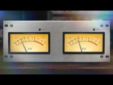 Wilson Pickett - Hey Jude (VU Meter Visualizer)