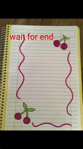 Excellent assignment boarder design 💞#shortsfeed #assignmentfrontpagedesigns #motivation #study#diy