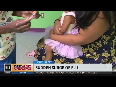 California undergoing early flu spike as health officials urge vaccinations