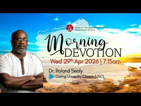 Wednesday Morning Devotion || 29th April 2026 || 7:15am