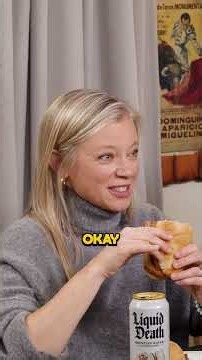 Amy Smart Acts with My Burger | #amysmart #cookingshow #actingchallenge