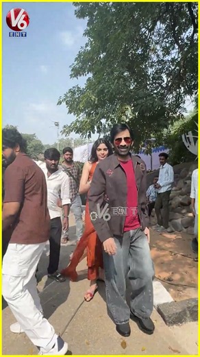 కొత్త సినిమాకి కూతురిని తీసుకొచ్చిన రవితేజ | Ravi Teja New Movie Opening | Thulabharam | RT 78 | V6