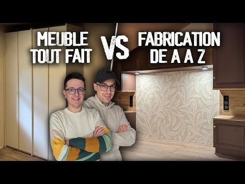 On fabrique des MEUBLES SUR-MESURE et on fait un COMPARATIF ! On rénove une ferme troglodytique #35