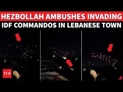 Israeli Commandos Flee In Helicopters As Hezbollah Fighters Ambush IDF In Lebanese Border Town