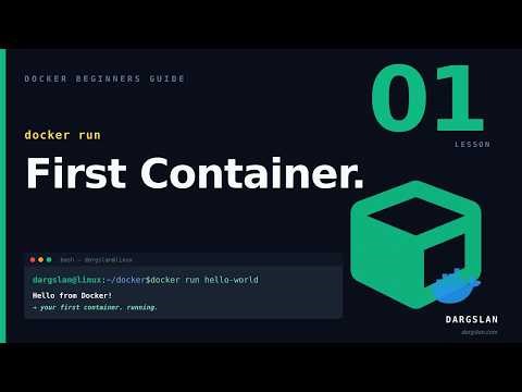 Your First Docker Container in 5 Minutes (docker run explained)