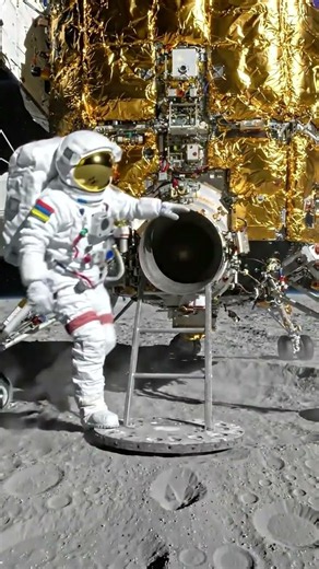 Apollo 11: The Moment America Landed on the Moon! 🌕 #shorts