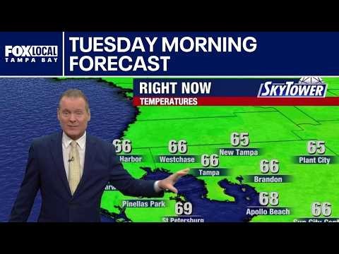 Tampa weather | Tuesday morning forecast