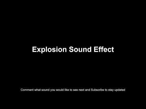 Explosion Sound Effect