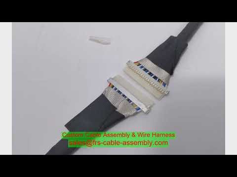 Learn More About Advanced 50-Pin 0.4mm Pitch Micro-Coax Cable Assembly UL1354 40AWG Dual Shielded ch