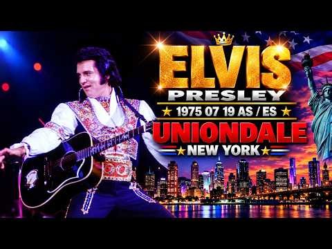 ELVIS PRESLEY - 1975 07 19 AS / ES - UNIONDALE - NEW YORK - RARE - UNCUT