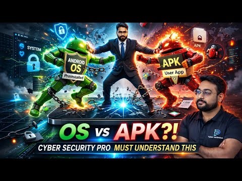 💀 The Hidden Difference Between Android OS & APKs | Hackers Must Understand This.