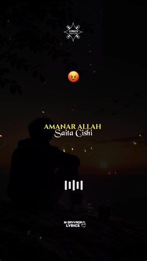 ina maciya amana 😡#MSayyadaLyrics #hausalyrics #viralvideo #trendingsong #lyrics