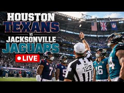 Houston Texans VS Jacksonville Jaguars LIVE | Sunday NFL Football Action
