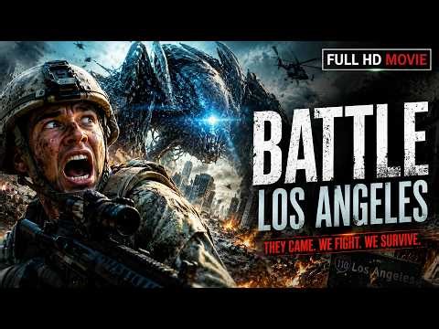 BATTLE Los Angeles | Aaron Eckhart’s Alien Invasion War | Sci-Fi Action Full HD Movie