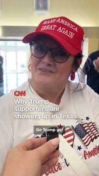 Why Trump supporters are showing up in Texas