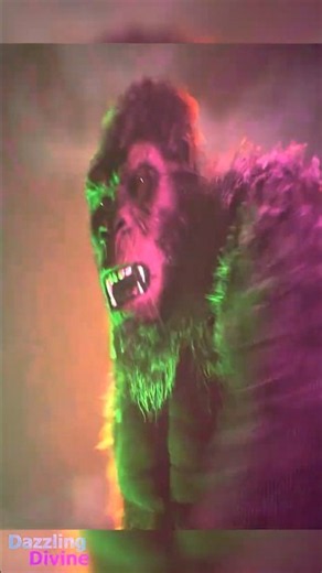 Kong Lands a Huge Punch on Godzilla #SupermanPunch