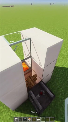 How to make an automatic chicken farm in Minecraft #minecraft #farm #automatic