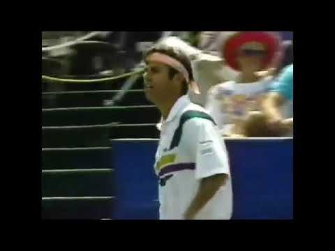 Andre Agassi vs. Pablo Arraya 1992 AT&T Challenge Semi Final