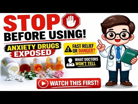 TOP 5 ANXIETY Drugs EXPLAINED | (Side Effects + Safety) - Which One Is SAFEST?
