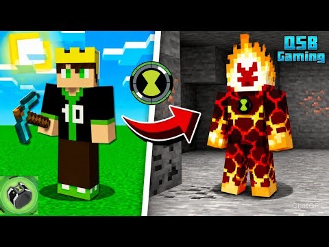 How To Use Omnitrix And Transform All Alien in Minecraft | Ben 10 Addon Lite V5.0