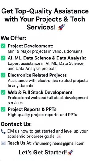 Final Year Projects with Source Code | CSE/ISE,ECE,EEE2026 | AI, ML, IoT, Web, Cybersecurity.