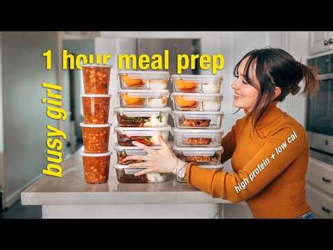 My 1 hour productive week prep (to get healthy or lose weight)