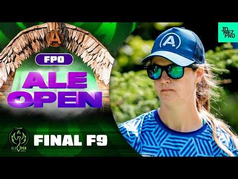 2026 Ale Open | FPO FINALF9 | Salonen, Gannon, Midtlyng, Handley | Jomez Disc Golf