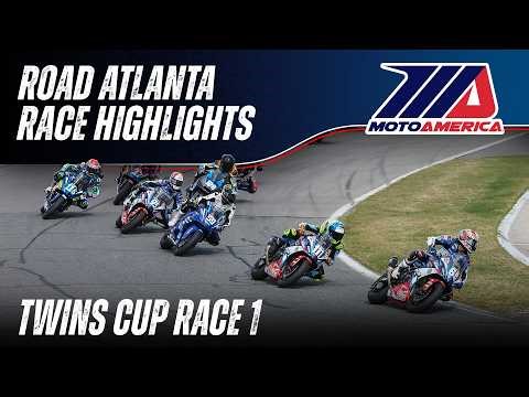 Twins Cup Race 1 at Road Atlanta 2026 - HIGHLIGHTS | MotoAmerica