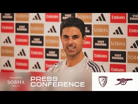 PRESS CONFERENCE | Mikel Arteta previews Bournemouth | Injury news, the title race and more | EPL