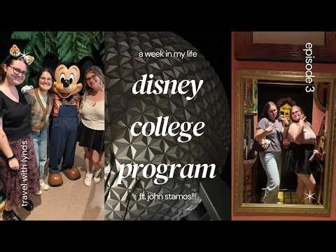 Disney College Program Vlog | John Stamos, EPCOT Flower & Garden, Blizzard Beach & Disney Springs