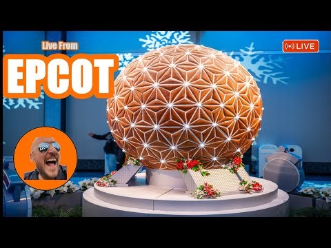 EPCOT Holiday Festival LIVE – Riding Guardians, Holiday Food & Decorations