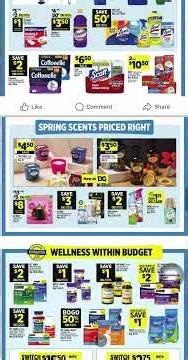 ❤️🛒 Dollar General – Weekly Ad Highlights 🛒❤️📅 Apr 19 – Apr 25 #dollarking #grocerydeals #sale
