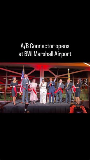 A/B Connector Opens 🎉@BWI_airport