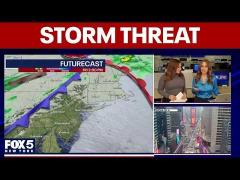 NYC weather forecast (2 p.m. update): Severe storms approach Tri-State area