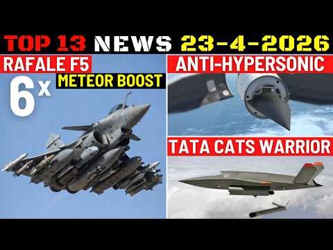Indian Defence Updates : Rafale F5 Meteor 6X,Anti-Hypersonic Radar,SLCM Test,CATS Warrior Flight