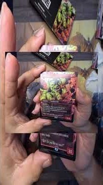 HULK SMASH in Magic! Marvel Secret Lair Unboxing #magicthegathering #unboxing #shorts #mtg
