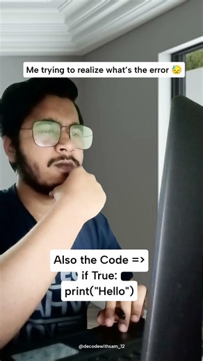 Why IndentationError Happens in Python + Solution IndentationError in Python? Easy | Python Basics