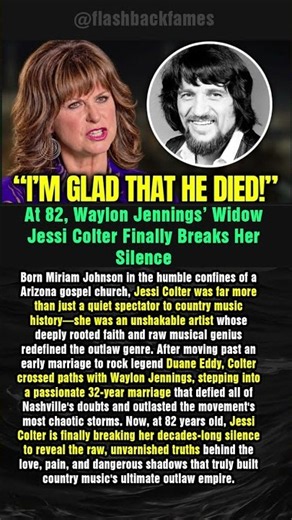At 82, Waylon Jennings’ Widow Jessi Colter Finally Breaks Her Silence #shorts