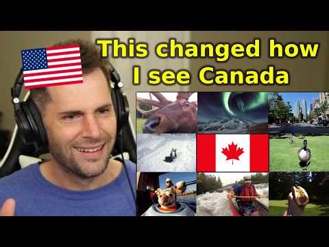 American Reacts to "Canada: Shared by Canadians"
