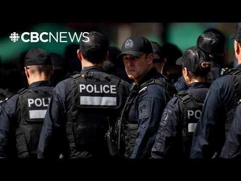 Thousands honour slain Montreal police officer in public memorial