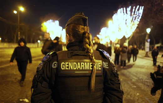 Paris : 125 gardes à vue à Paris lors du Nouvel an, contre 104 l’an passé