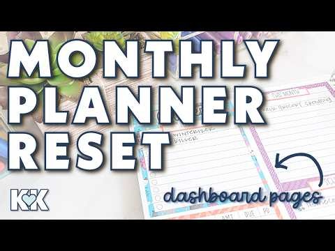How I Plan My Month & Simplify My Goals | Erin Condren Daily Duo Functional Setup