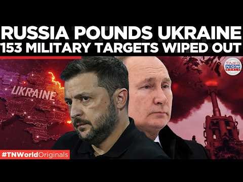 AIR DEFENCE FURY: 570 Ukrainian Drones Destroyed In Russian Air Defence Blitz | Times Now World