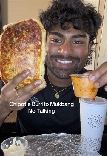 Chipotle Burrito Mukbang Experience