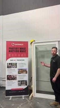 Security Window Strength Test | Safehold Glass Resists Heavy Impact and Forced Entry