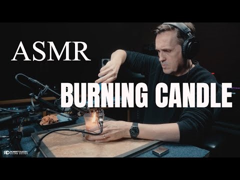 DARK FANTASY BURNING CANDLE ASMR 🎧⚙️