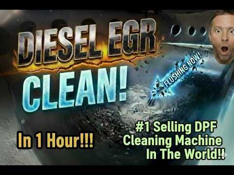 #1DPF Cleaning Machine Using Water EGR Cleaning Machine help pass CTC CARB 2024 Dodge Ram 6.7L