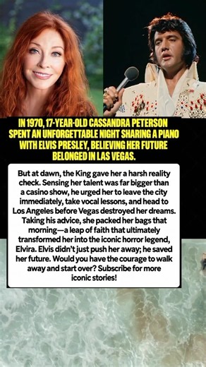 She Played Piano With Elvis at 17 — Then He Told Her to Flee Vegas #shorts