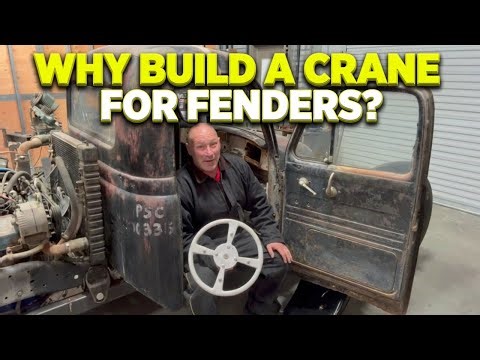 Why This 1956 Rat Rod Needed a Homemade Crane to Come Together