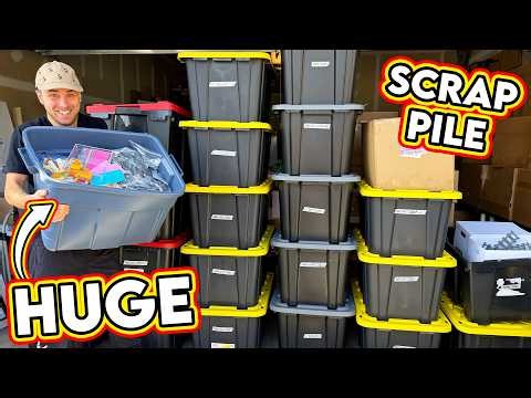 LEGO Scrap Pile & our BIGGEST BUILD EVER